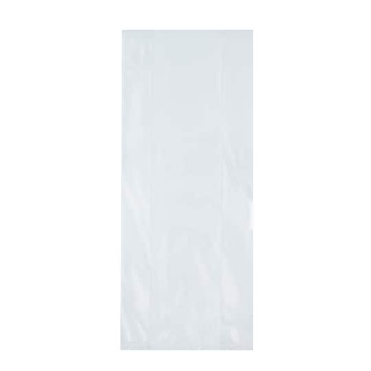 Clear Rectangle Treat Bags with Ties by Celebrate It®, 50ct.